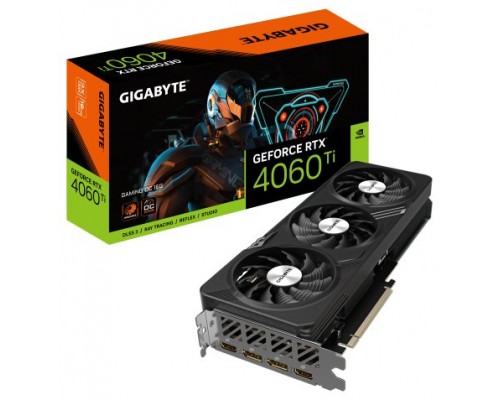 Gigabyte GeForce RTX 4060 Ti GAMING OC 16G NVIDIA 16 GB GDDR6 (Espera 4 dias)